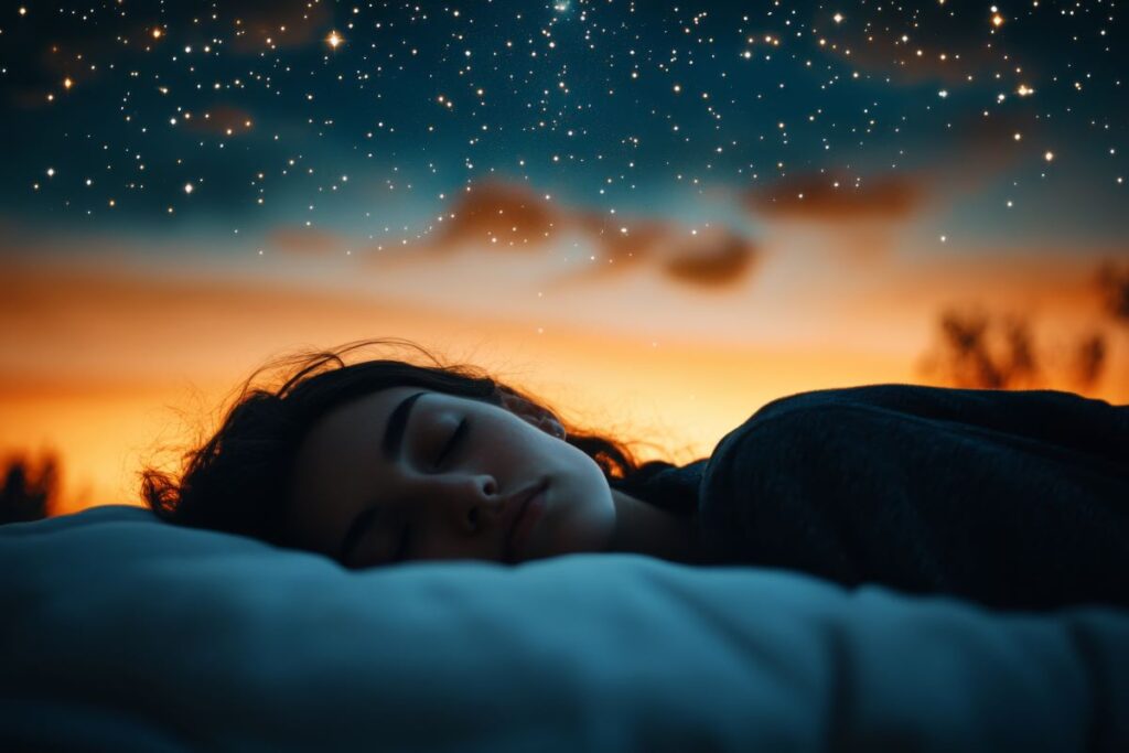 Femme qui dort reve premonitoire